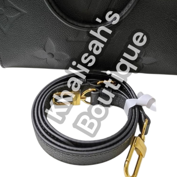 MSRP $3,500 BRAND NEW! LOUIS VUITTON LV Empreinte ONTHEGO PM BLACK - Picture 13 of 17